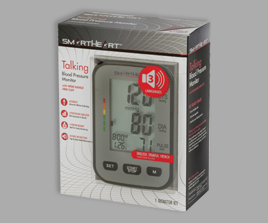 HealthSmart Talking Blood Pressure Monitor - Vision Forward