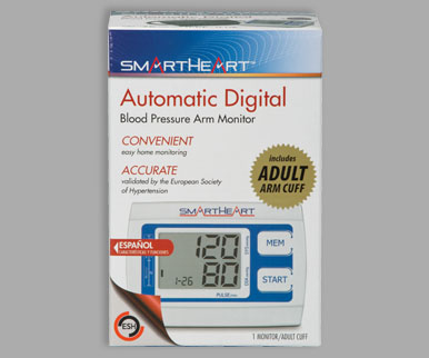 SmartHeart Automatic Digital Arm Blood Pressure Monitor 