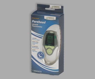 Veridian Healthcare 09-384 V Temp Pro Infrared Ear Thermometer System
