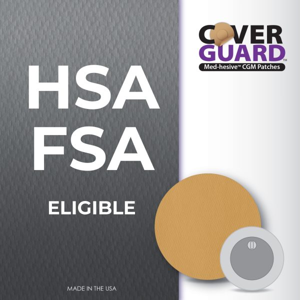 CoverGuard CGM Overpatch | Freestyle Libre 3 | Tan Full Coverage Design| 25-Count | Waterproof Adhesive | Anti-Fray | Easy Application & Removal | Made in USA | Sensor Protection - Image 10