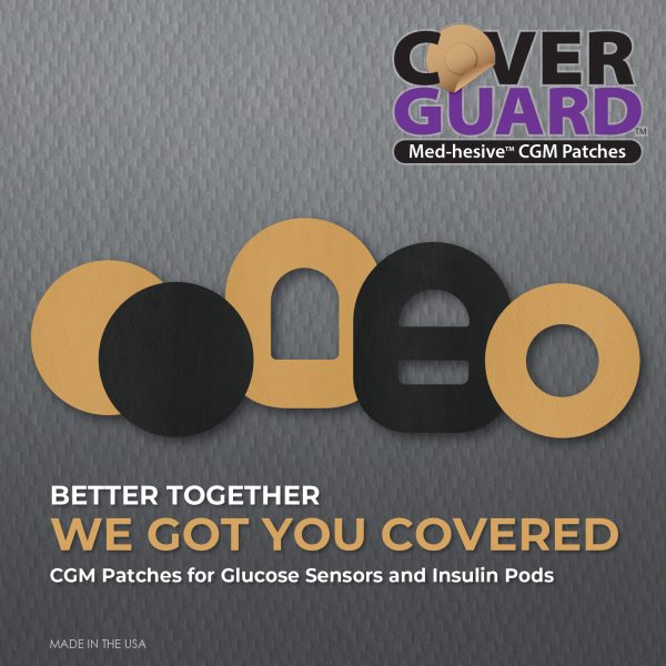 CoverGuard CGM Overpatch | Dexcom G7, Stelo | Black Center-cut Design| 25-Count | Waterproof Adhesive | Anti-Fray | Easy Application & Removal | Made in USA | Sensor Protection - Image 11