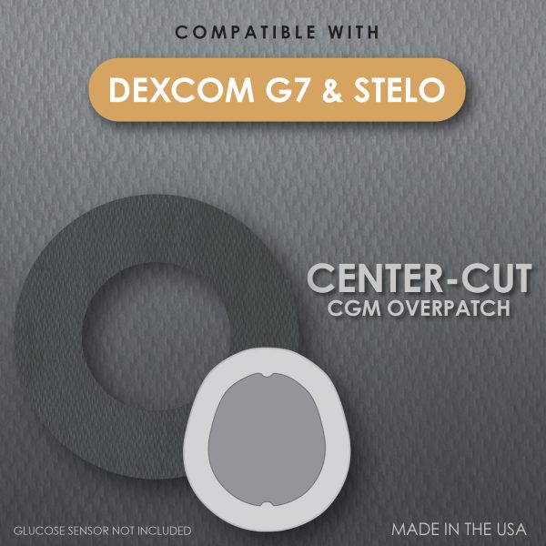 CoverGuard CGM Overpatch | Dexcom G7, Stelo | Black Center-cut Design| 25-Count | Waterproof Adhesive | Anti-Fray | Easy Application & Removal | Made in USA | Sensor Protection - Image 2