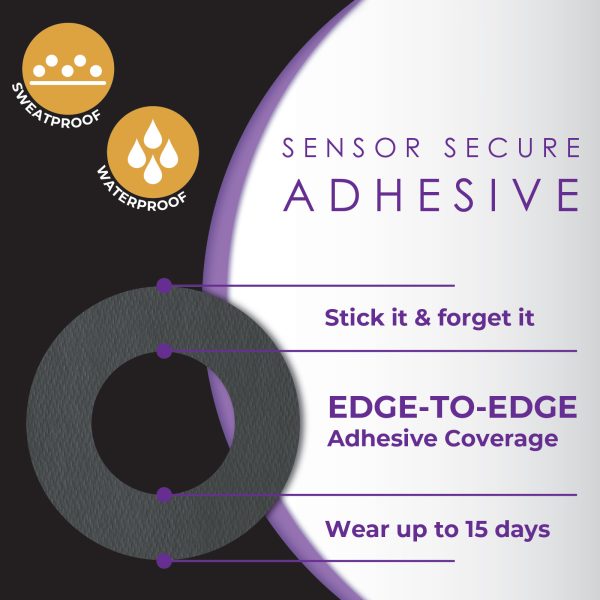 CoverGuard CGM Overpatch | Dexcom G7, Stelo | Black Center-cut Design| 25-Count | Waterproof Adhesive | Anti-Fray | Easy Application & Removal | Made in USA | Sensor Protection - Image 8