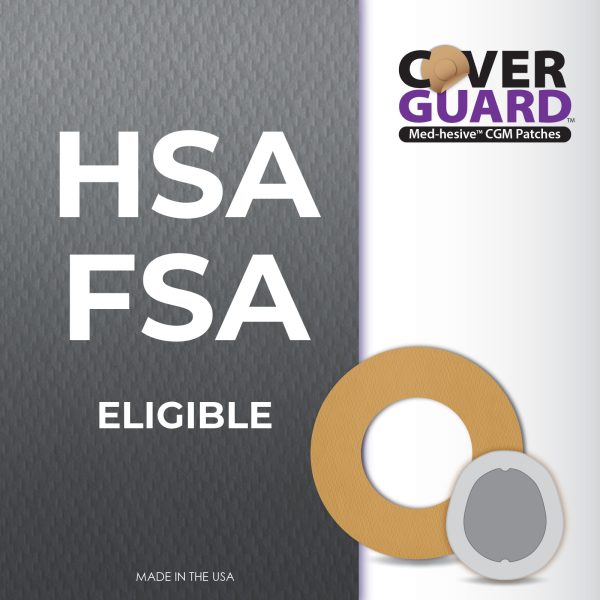 CoverGuard CGM Overpatch | Dexcom G7, Stelo | Tan Center-cut Design| 25-Count | Waterproof Adhesive | Anti-Fray | Easy Application & Removal | Made in USA | Sensor Protection - Image 10