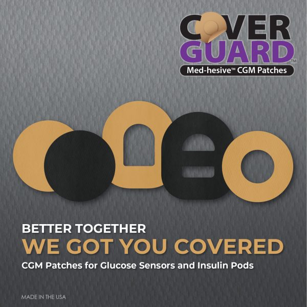 CoverGuard CGM Overpatch | Dexcom G7, Stelo | Tan Center-cut Design| 25-Count | Waterproof Adhesive | Anti-Fray | Easy Application & Removal | Made in USA | Sensor Protection - Image 11