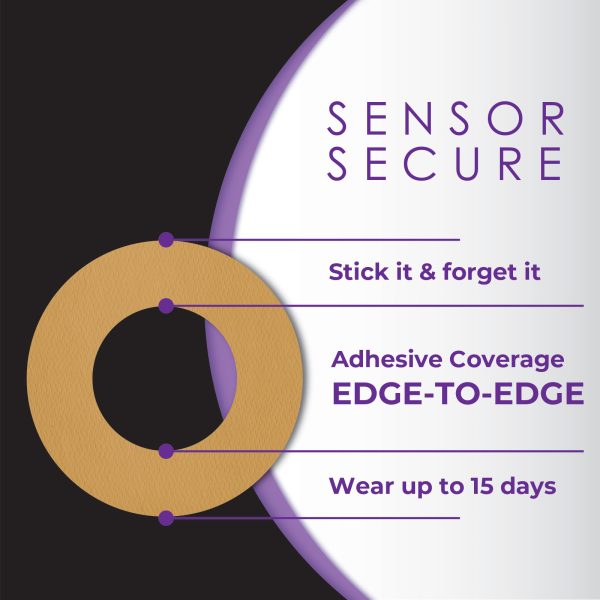 CoverGuard CGM Overpatch | Dexcom G7, Stelo | Tan Center-cut Design| 25-Count | Waterproof Adhesive | Anti-Fray | Easy Application & Removal | Made in USA | Sensor Protection - Image 8