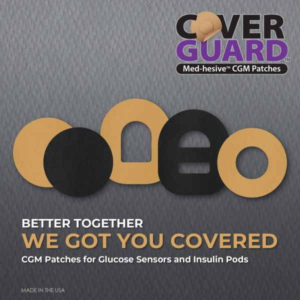 CoverGuard CGM Overpatch | Dexcom G7, Stelo | Black Full Coverage Design| 25-Count | Waterproof Adhesive | Anti-Fray | Easy Application & Removal | Made in USA | Sensor Protection - Image 11
