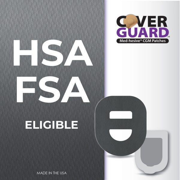 CoverGuard CGM Overpatch | Omnipod 5 Insulin Pod | Black Cross-strap Design| 25-Count | Waterproof Adhesive | Anti-Fray | Easy Application & Removal | Made in USA - Image 10