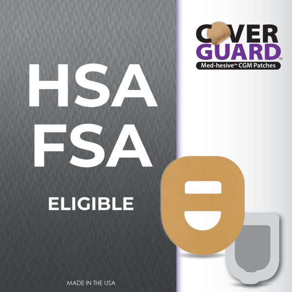 CoverGuard CGM Overpatch | Omnipod 5 Insulin Pod | Tan Cross-strap Design| 25-Count | Waterproof Adhesive | Anti-Fray | Easy Application & Removal | Made in USA - Image 9