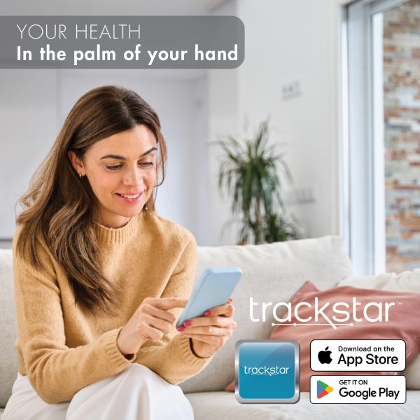 Trackstar Smart Digital Weight Scale | 440 lb Weight Capacity | Trackstar Monitoring App | Bluetooth iOS & Android Compatible | Measure, Track, and Share Results - Image 8