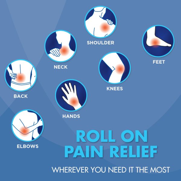 HealthWise 16% Menthol Roll-On | Cold Hot Sensation | Pain Relief Liquid | 2.5 oz. 73 mL | Non-Greasy Formula | Immediate Penetrating Action | Topical Analgesic - Image 4